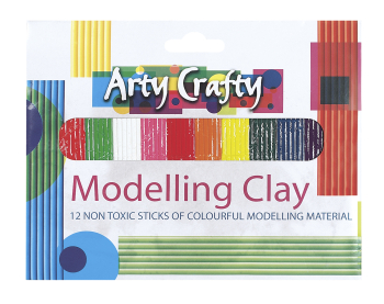 Arty Crafty 12pc Modelling Clay